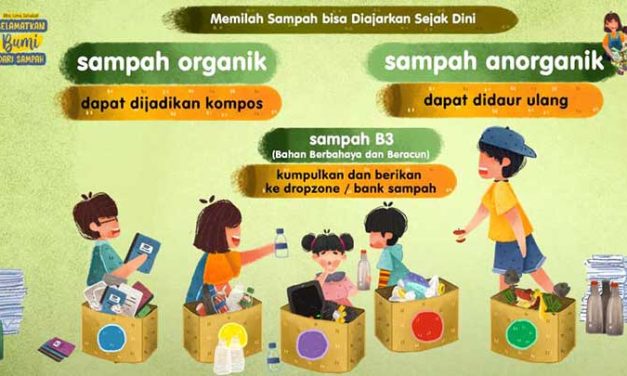 Edukasi Masyarakat Pentingnya Memilah Sampah Sejak Dini