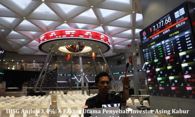 IHSG Melemah Dalam, Faktor Eksternal Jadi Pemicu Utama