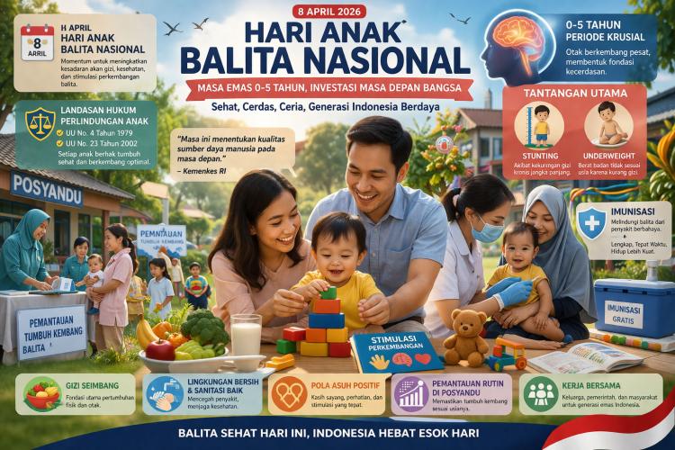 Stunting Jadi Fokus Utama Program Kesehatan Nasional